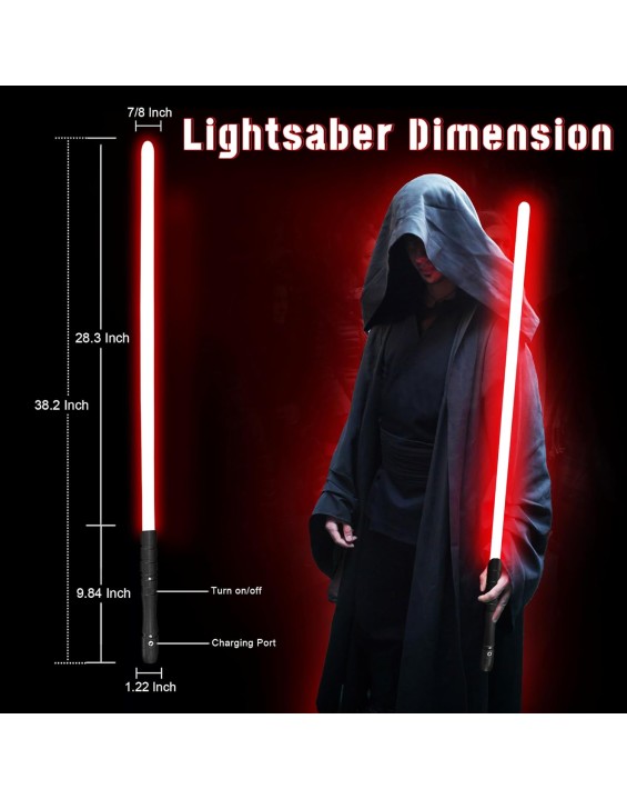 LED Light Saber, Force FX Heavy Dueling