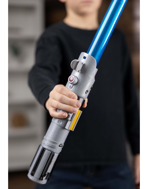 Lightsaber Forge Luke Skywalker Electronic Extendable Blue Lightsaber Toy