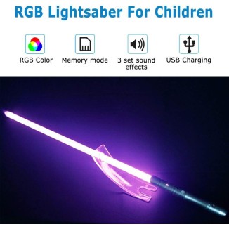 Lightsaber, Can Change RGB 11 Color LED Light Sword FX Sword Heavy Duel