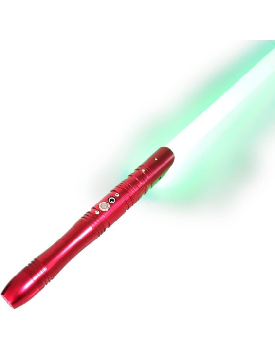 Custom Red Lightsaber for Adults | Aluminum Metal Red Hilt Saber Sword for Dueling