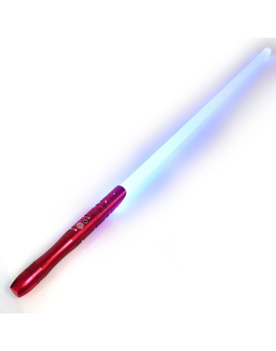 Custom Red Lightsaber for Adults | Aluminum Metal Red Hilt Saber Sword for Dueling