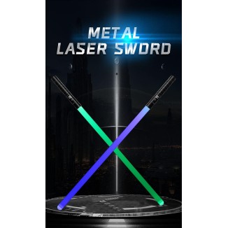 Light Up Saber 2-in-1 LED FX Dual Light Swords Set