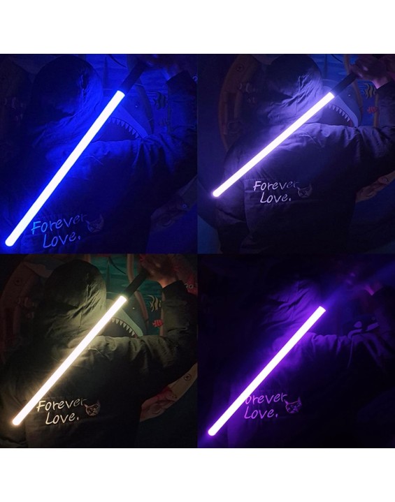 Lightsaber Rechargeable Cosplay RGB connectable 2-in-1 Lightsaber RGB Color Advanced Alloy hilt Lightsaber