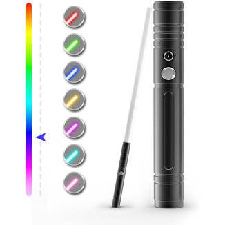 Dueling Light Sabers,RGB 7 Colors Changeable