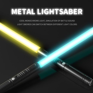 Dueling Light Sabers,RGB 7 Colors Changeable