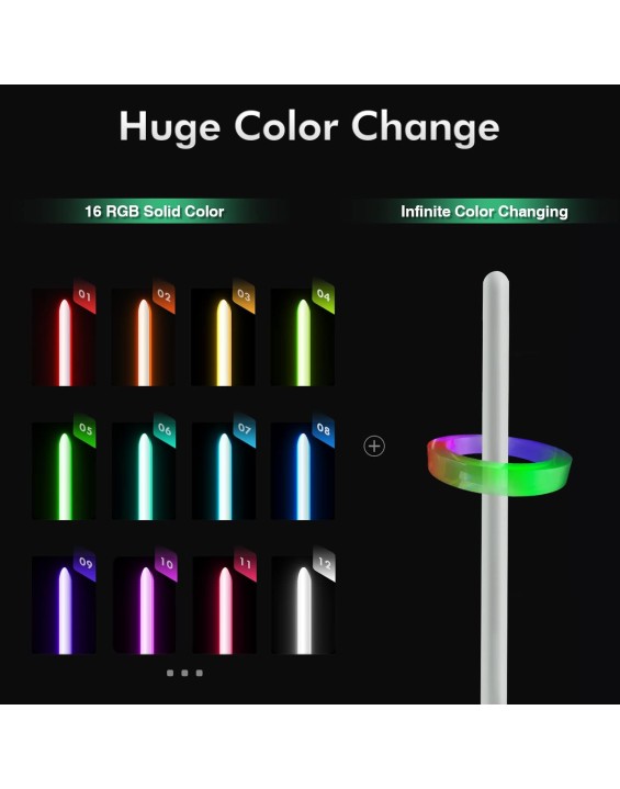 Upgrade RGB3.0 Smooth Swing Light Saber, Motion Control Light Saber