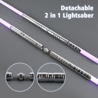 Lightsabers 2 Pack Metal Hilt Light Sabers 