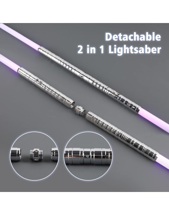 Lightsabers 2 Pack Metal Hilt Light Sabers 