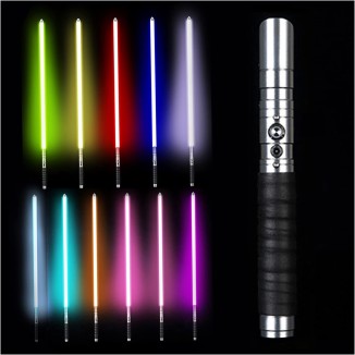 Light Saber Rechargeable 11 RGB Color Changeable Premium Aluminium Alloy Hilt Dueling LED Light Saber