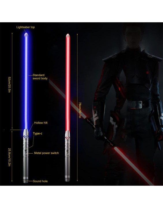 Metal Light Sabers Metal Light Saber 14 Colors 