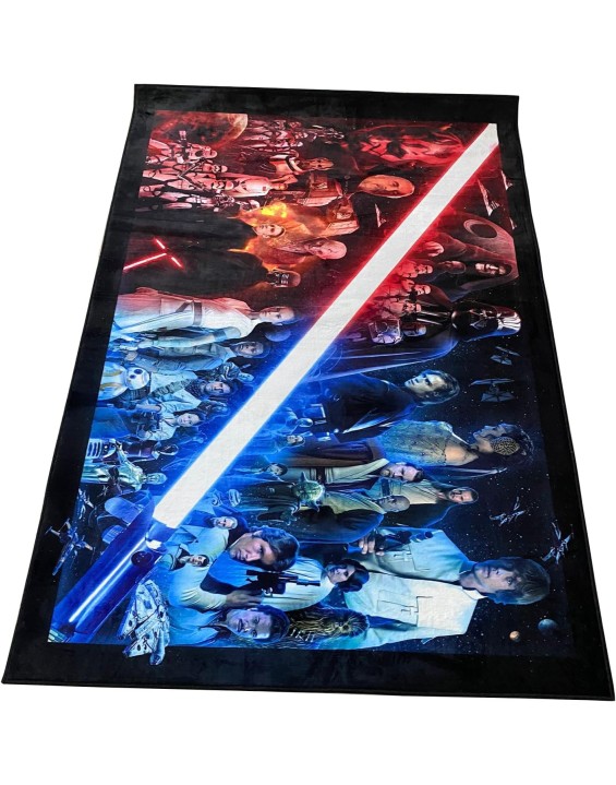 Rug Characters Rug,Lightsaber Rug,Living Room Rug,Rugs for Bedroom,Area Rug