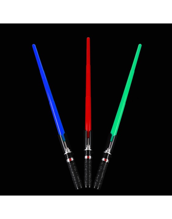 Lightsaber Toy (3 Pack) with Electronic Lights and Sound Effect