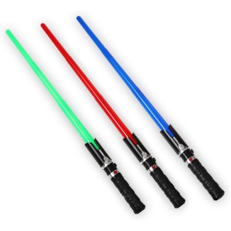 Lightsaber Toy (3 Pack) with Electronic Lights and Sound Effect