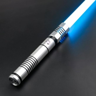 Light Saber with Motion Control, Heavy Dueling Light Sabers Sword Smooth Swing 12 RGB Colors,10 Fonts Blaster Sound