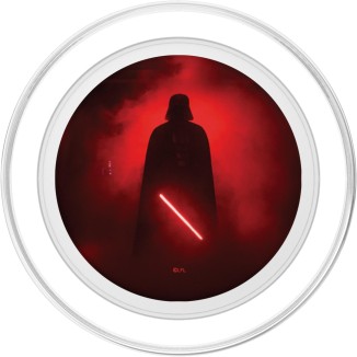 Darth Vader Red Lightsaber Shadow PopSockets MagSafe PopGrip for iPhone