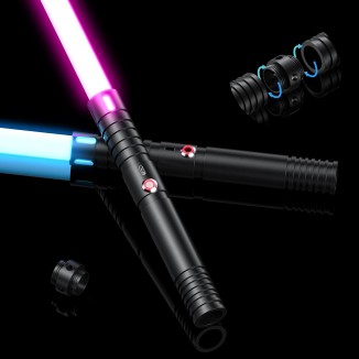 Lightsaber, LED Light Saber with 15 RGB Colors, Lightsabers for 3 Modes, Light Sabers with Connectors