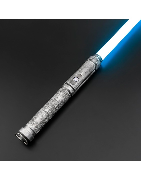 Heavy Dueling Pro Light Saber Smooth Swing Motion Control Metal Hilt 16 Sound Fonts Blaster Sword