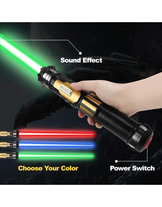 Liberty Imports 12 Pack LED Light Up Sabers Set