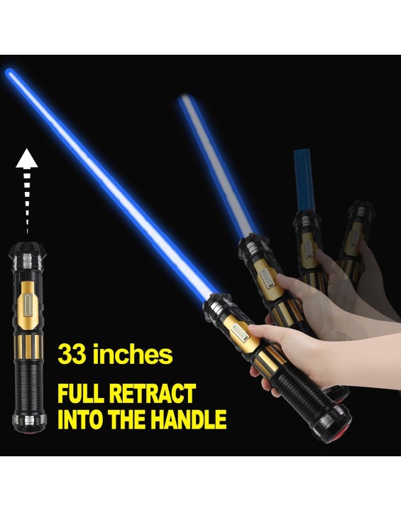 Liberty Imports 12 Pack LED Light Up Sabers Set