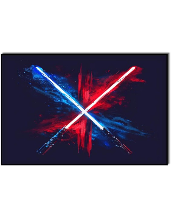 4X6 Blue and Red Tie Dye Area Rugs Neon Lightsaber Rugs Splash Ink Tie-Dyed for Kids Boys Carpets